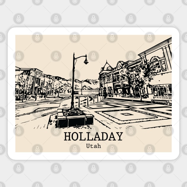 Holladay - Utah Magnet by Lakeric